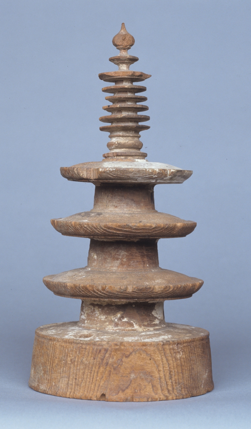 平賀 本土寺開創七百年慶讃 古材造 寳塔 百万塔 - 美術品